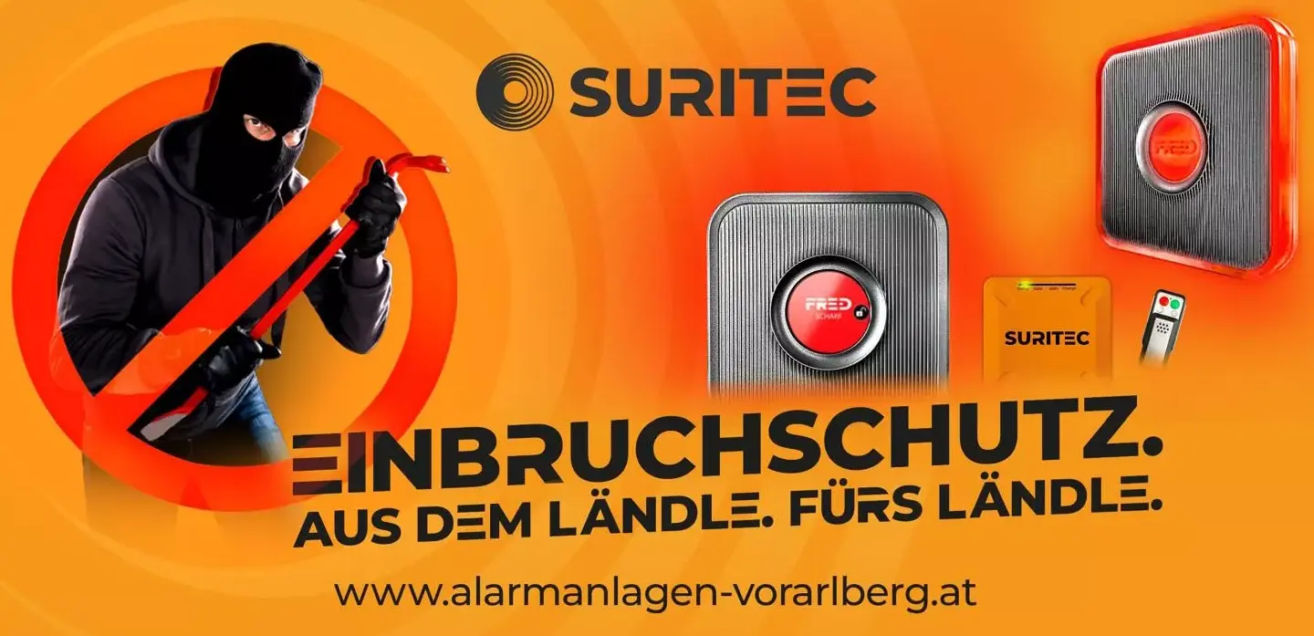 Suritec Vorarlberg, Einbruchschutz im Ländle, Armin Spejra Suritec Vorarlberg, Einbruchschutz im Ländle, Armin Spejra